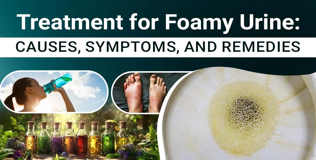 Treatment for Foamy Urine: Causes, Symptoms, and Remedies Treatment for Foamy Urine: Causes, Symptoms, and Remedies